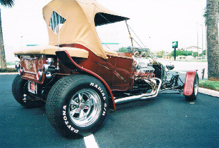 1923 Ford Model T seating
