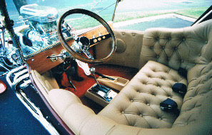1923 Ford Model T interior detail