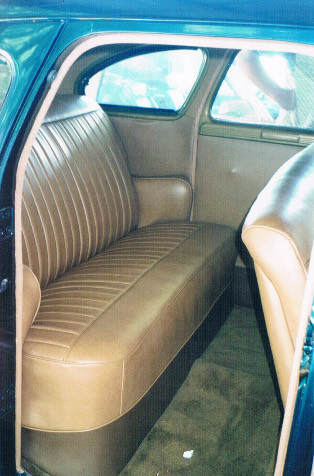 1941 Plymouth interior work